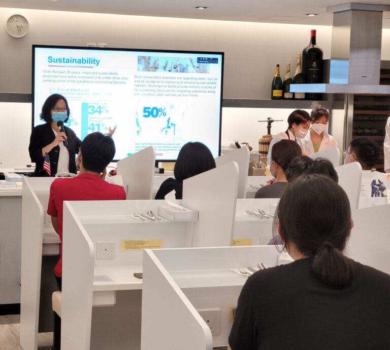 美国稻米协会举办面向香港餐饮学生的餐饮课程