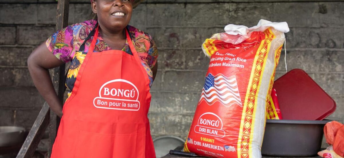 美国稻米在海地第二大城市展开推广活动 pic